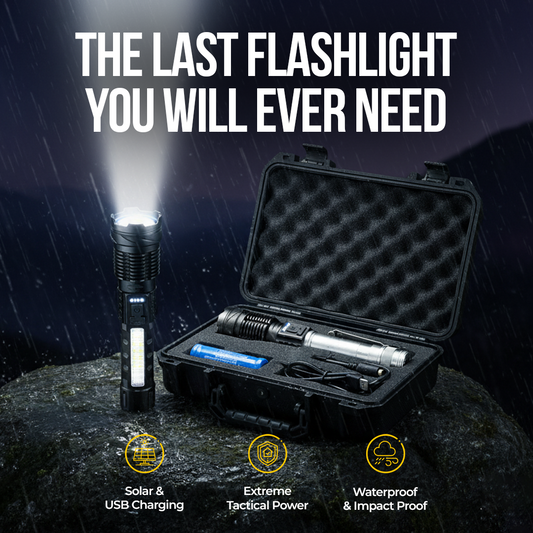 Titanium Laser Pro Flashlight