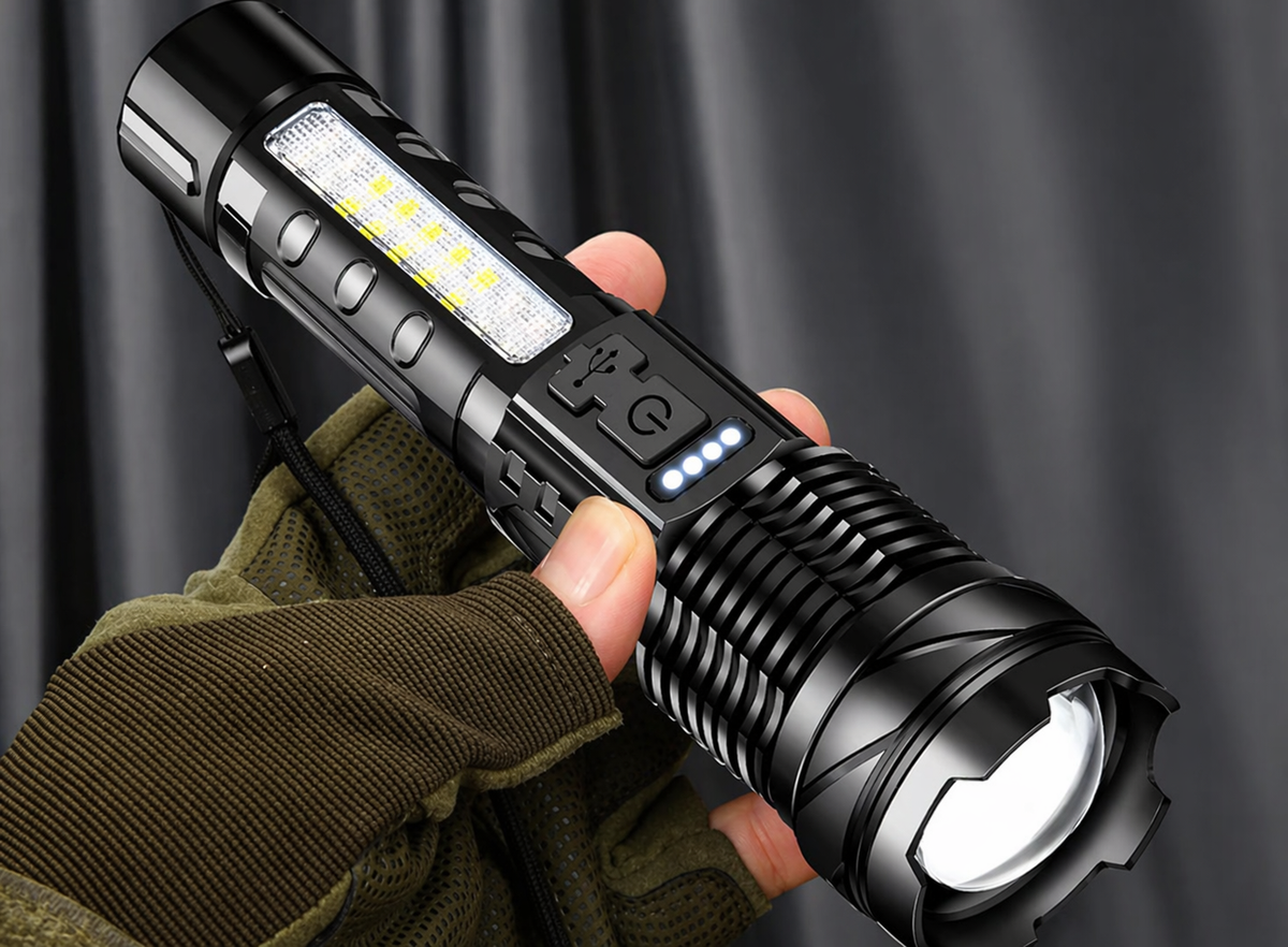 Titanium Laser Pro Flashlight